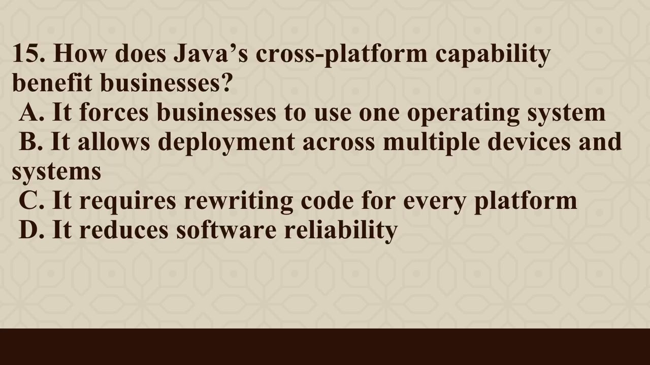 Lesson 2 Part 2 – The Power and Influence of Java in the Tech World | Quarter 1 Java | Smile Road