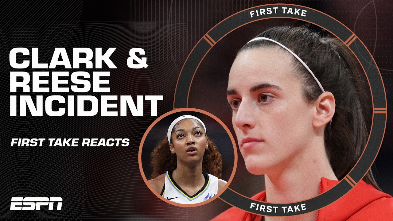Stephen A., Chiney Ogwumike & Monica McNutt react to Caitlin Clark-Angel Reese incident | First Take