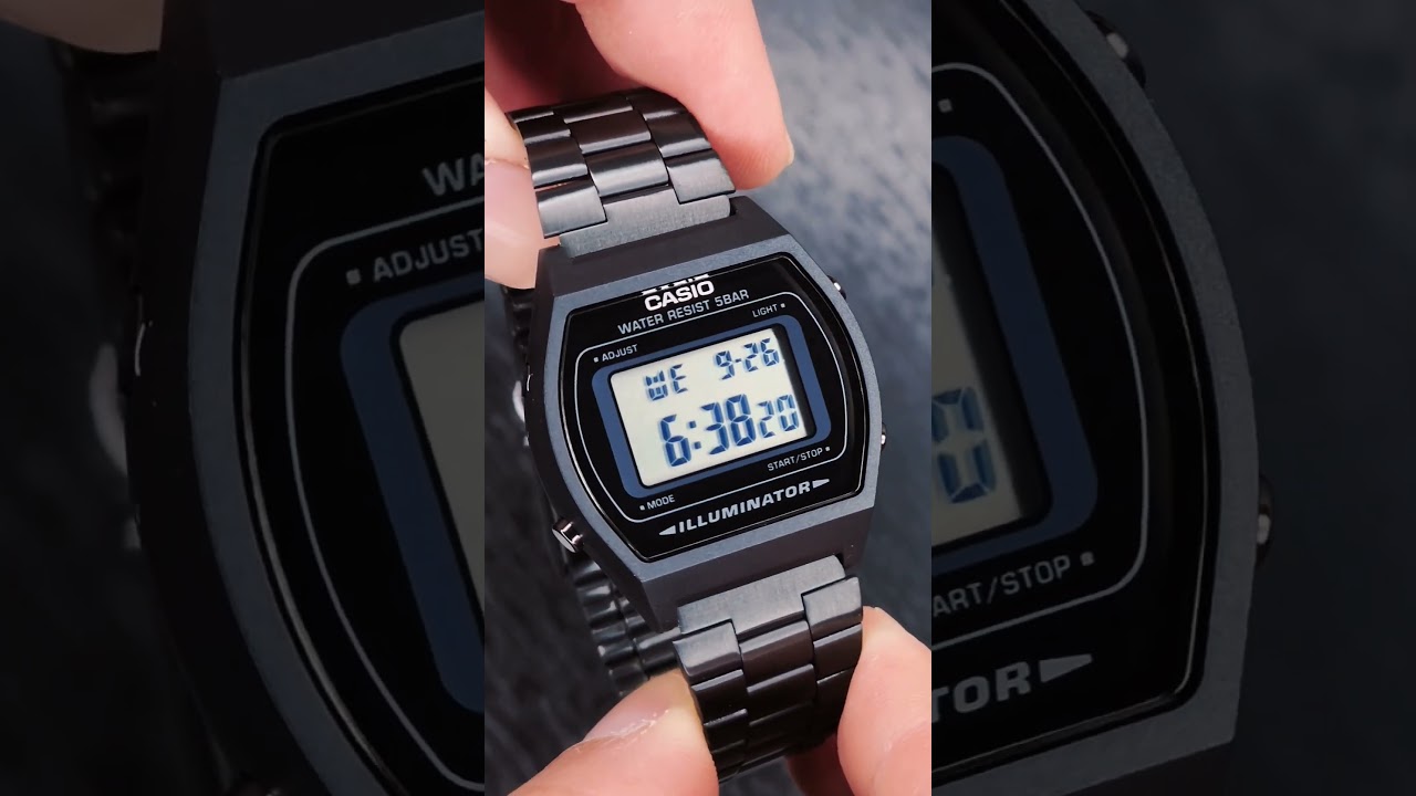 Reloj Casio Unisex Original B-640WB-1A #casio #chile