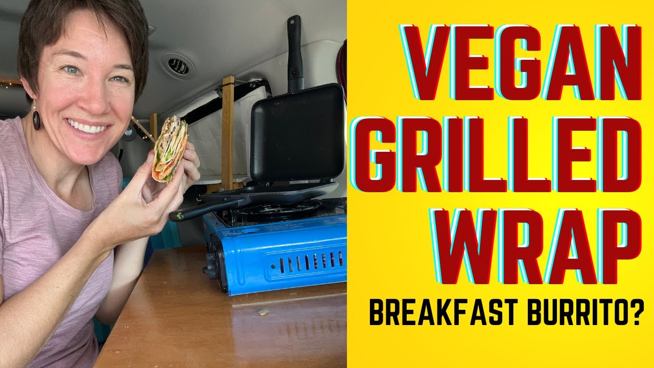 Making a Vegan Breakfast Burrito/Wrap in the Ridgemonkey! |Vanlife|