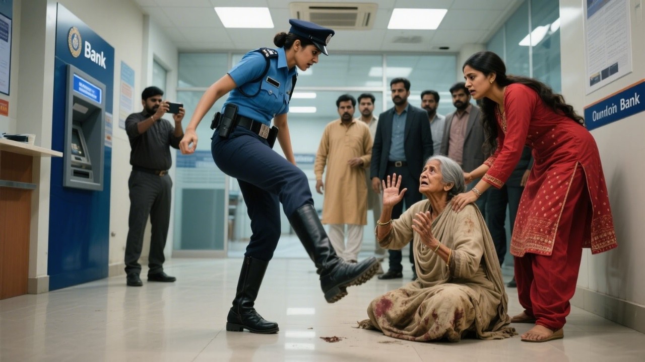 পুলিশের মা যখন ব্যাংকে টাকা তুলতে গেলেন, সবাই ভিখারি ভেবে লাথি মারল। তারপর যা ঘটল...
