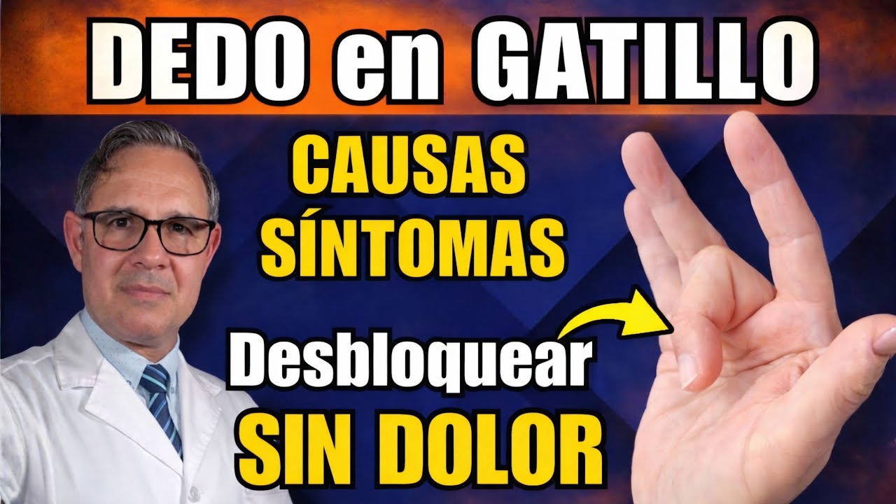DEDO en RESORTE o GATILLO – Causas, Síntomas y Maniobra para Desbloquear Sin DOLOR