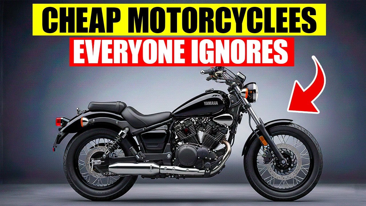 10 Cheap Motorcycles Everyone Ignores
