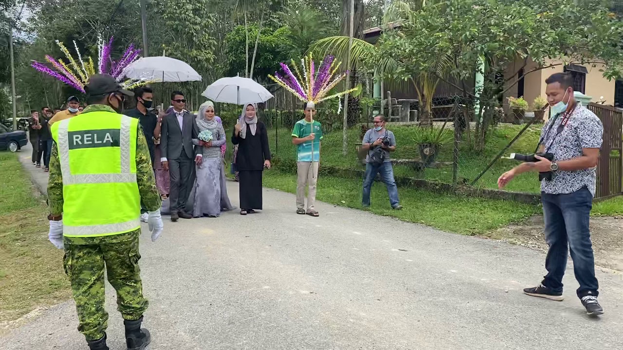 Kompang kelalang ulu duyung Ariff & izzatul wedding part 1