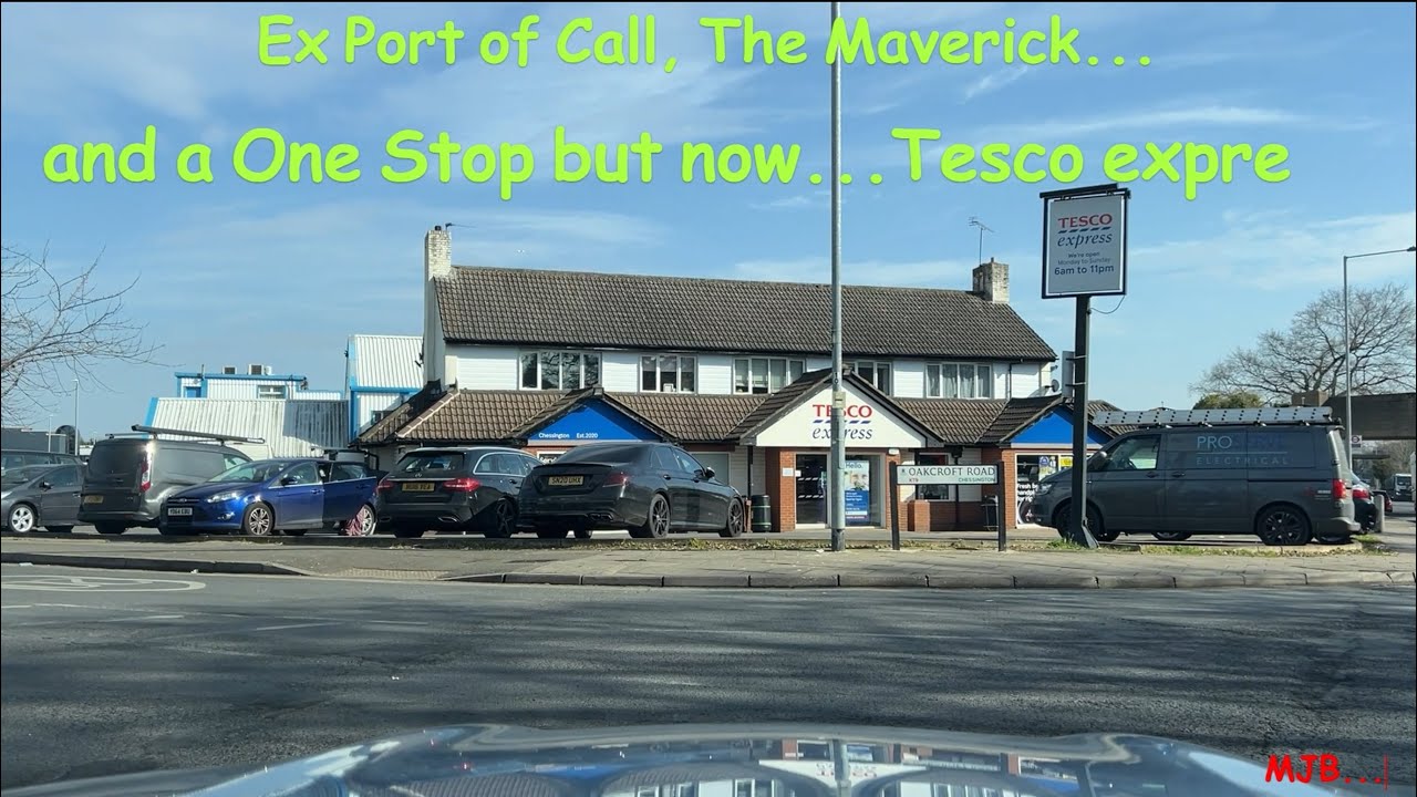 3rd drive around Chessington, all the Croft roads….7th March 2025……(see descrition for road list)….