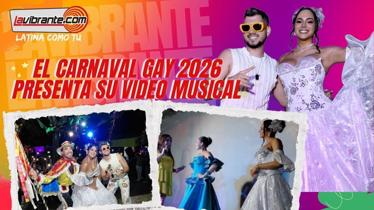 The 2026 Gay Carnival presents its music video and ignites the celebration in Barranquilla