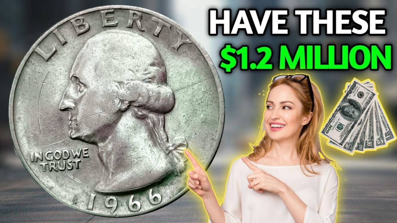 Do You Have These Top 2 Ultra Rare Most Valuable 1966 & 1979_D Quarter Worth a BIG MONEY!