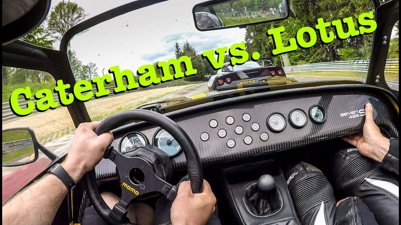 BATTLE: Caterham 485S vs Lotus Exige V6 on the Nurburgring Nordschleife
