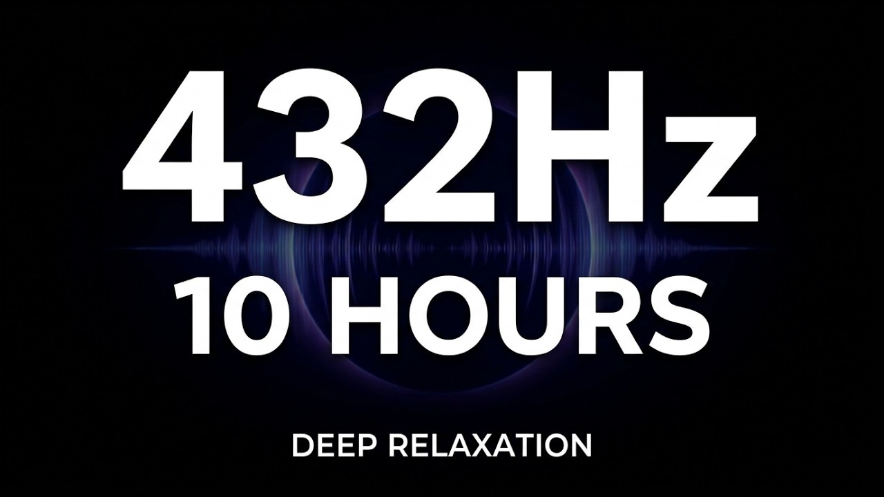 432 Hz — The Earth's Frequency — Deep Relaxation & Anxiety Relief | 10 Hours
