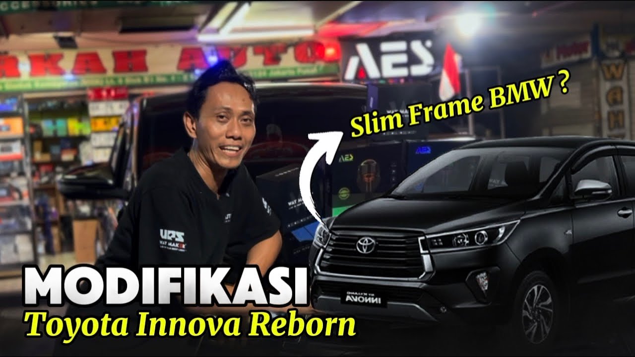 MODIFIKASI LAMPU‼️INNOVA REBORN MENJADI SEKEREN INI