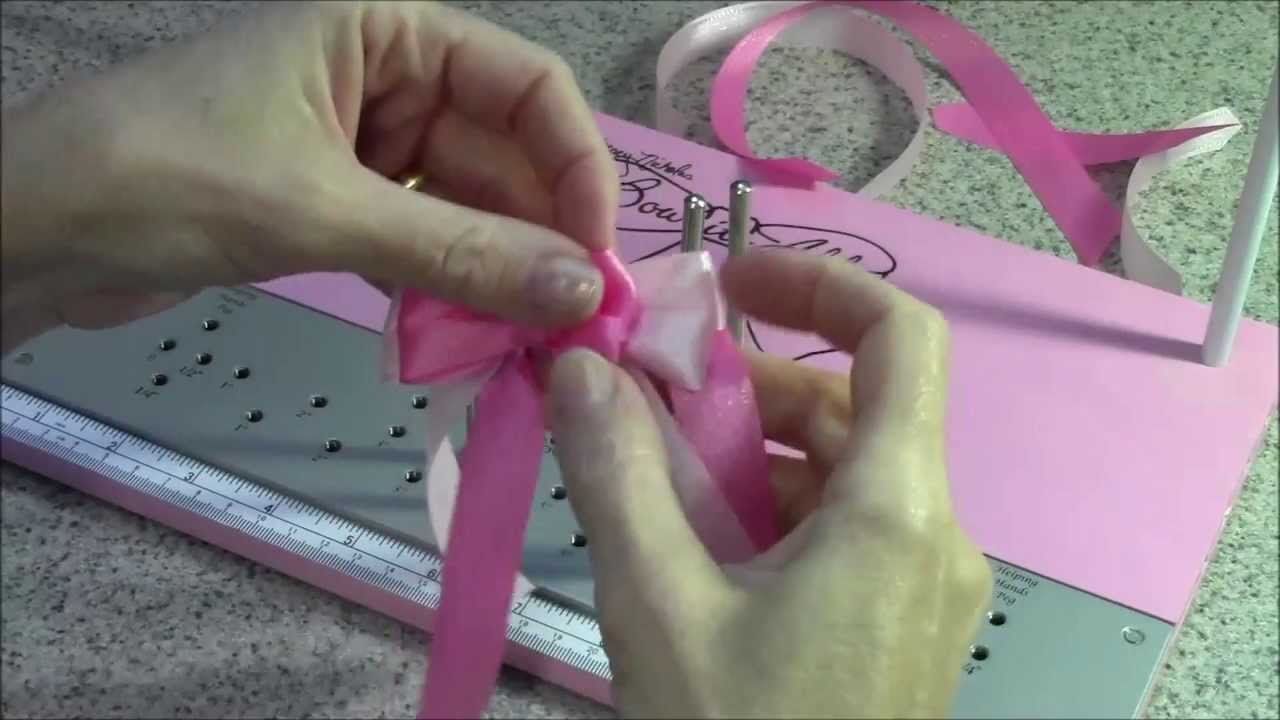 Zutter Bow-It-All Tutorial * Double Tail Bows with Really Reasonable Ribbon