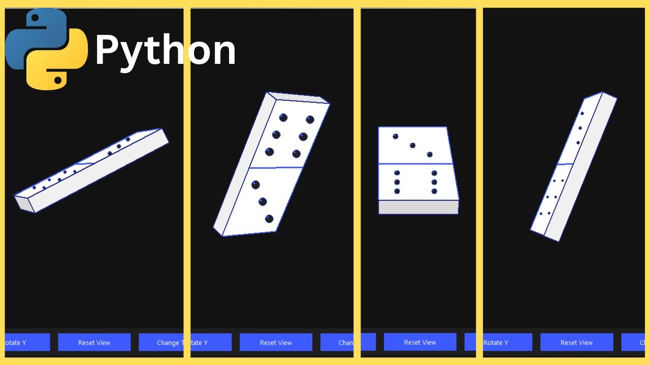 Python 3D Domino [With Source Code]
