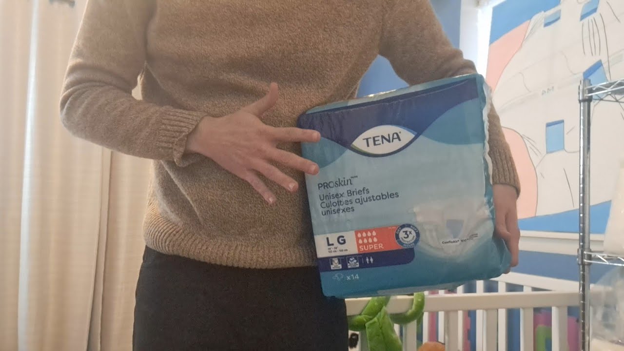 Подгузники для взрослых Tena Proskin Super: первый взгляд, недорогие медицинские подгузники без з...