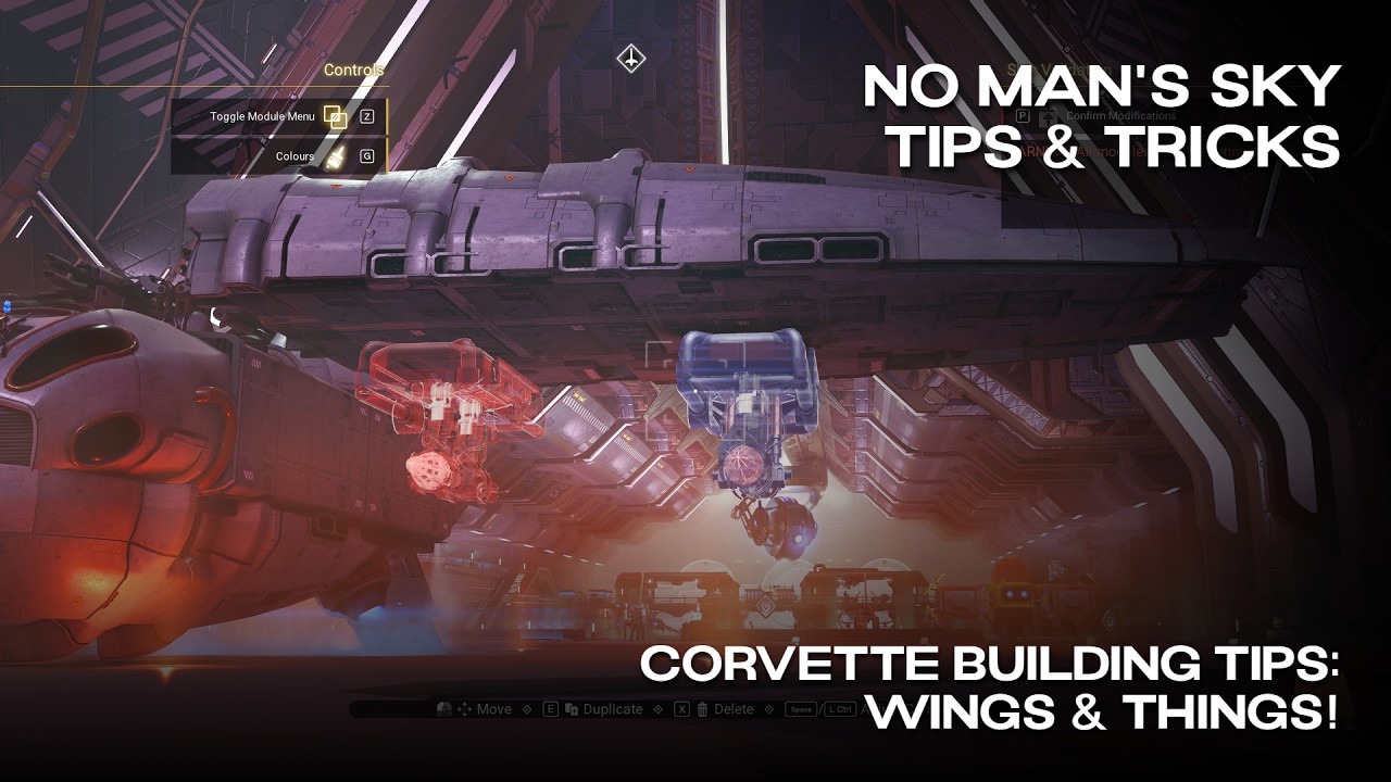 No Man's Sky 2026 | Tips & Tricks | Corvette Building Tips: Wings & Things! | Breach 6.1