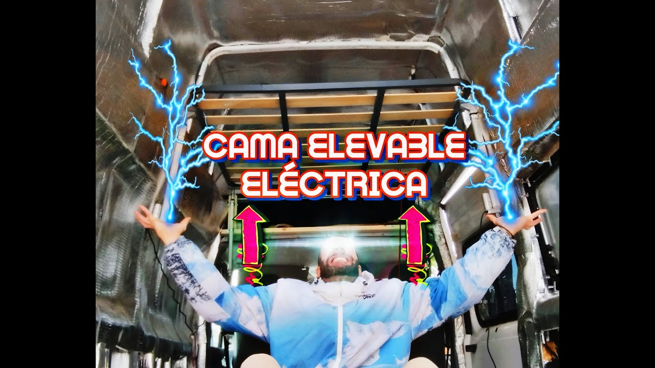 🚙 Кровать-фургон⚡ПОДЪЕМНЫЙ ЭЛЕКТРИЧЕСКИЙ⚡шаг за шагом