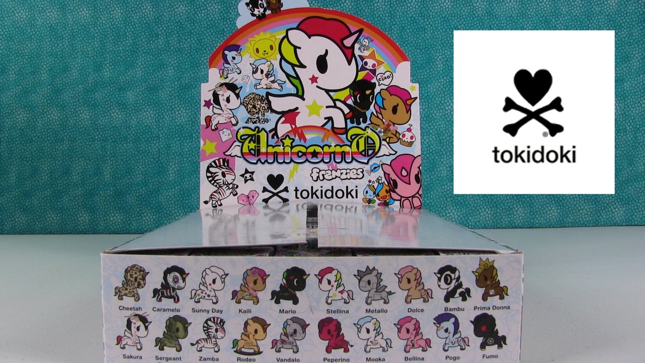 Tokidoki Unicornos Frenzies Opening Toy Review | PSToyReviews