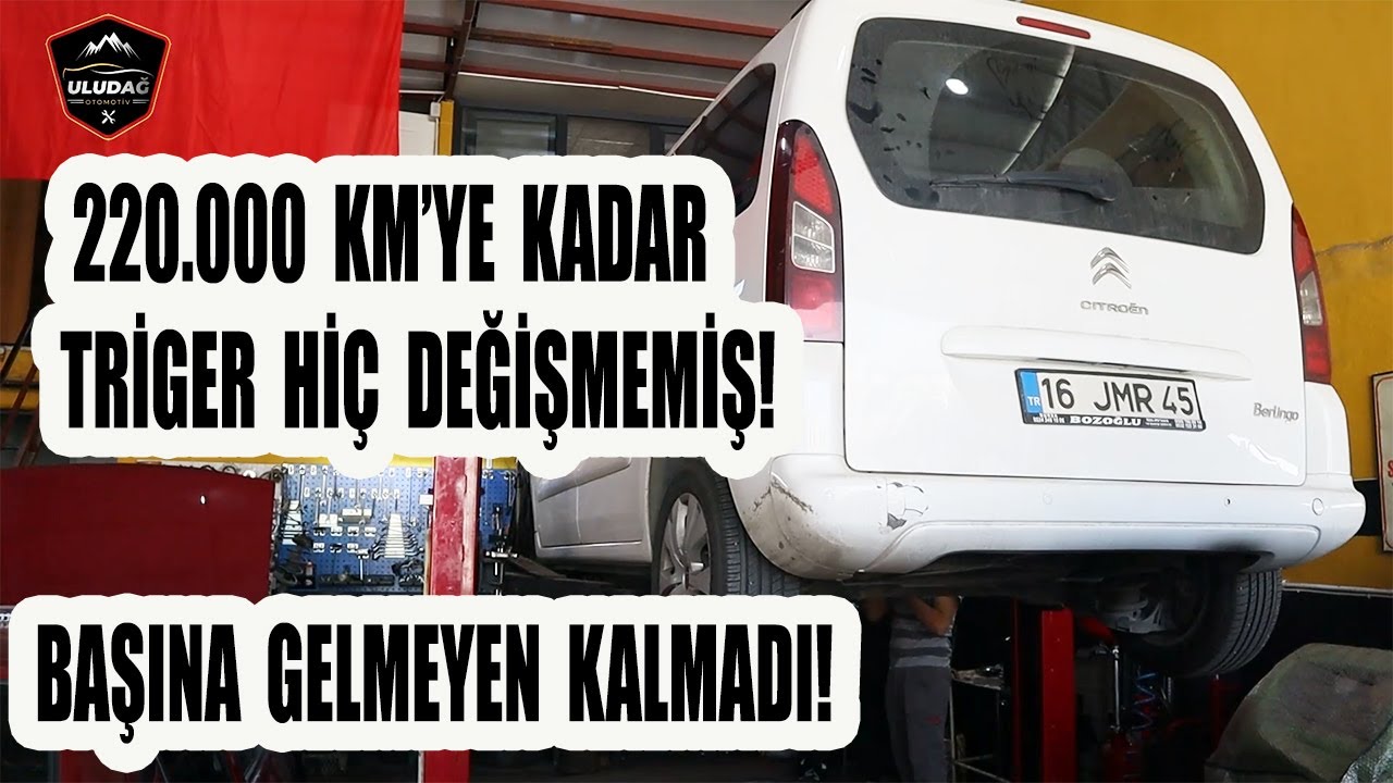 TRİGER KAYIŞI KOPAN ARACIN HAZİN SONU!! (Cıtroen Berlingo)