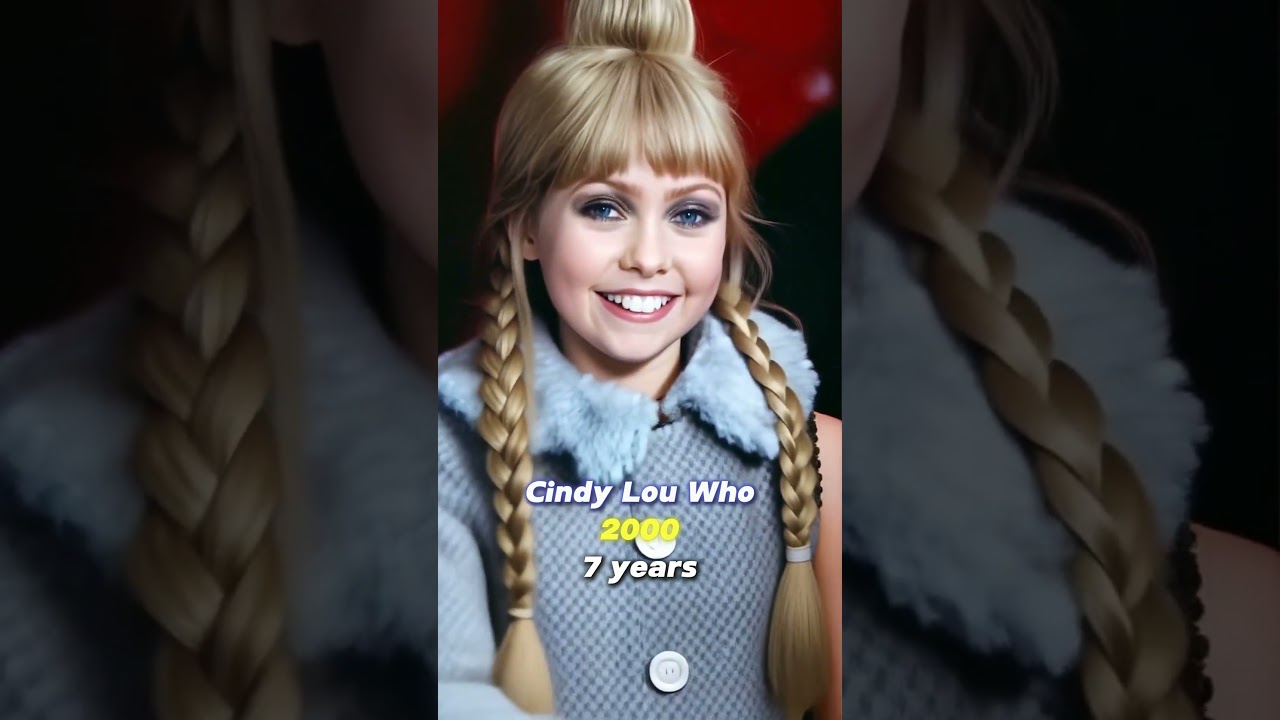 How the grinch stole christmas 2000 cast then and now #evolution