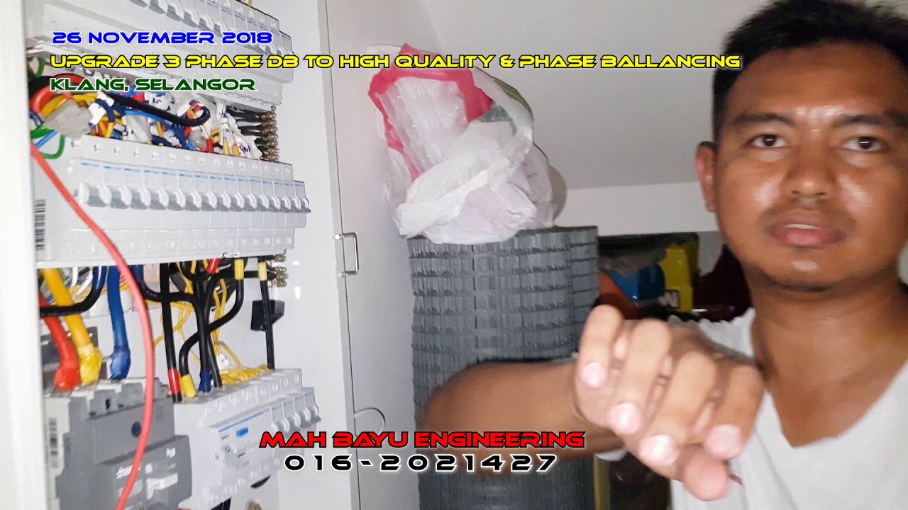 PAKAR ELEKTRIK - Project Merendahkan Bill Elektrik - Phase Ballancing