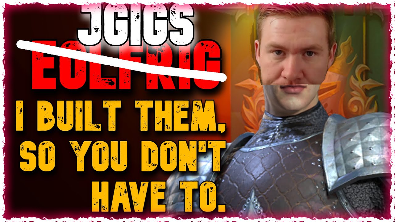 EOLFRIG aka JGIGS | I Built Them, So You Don't Have To | RAID: Shadow Legends
