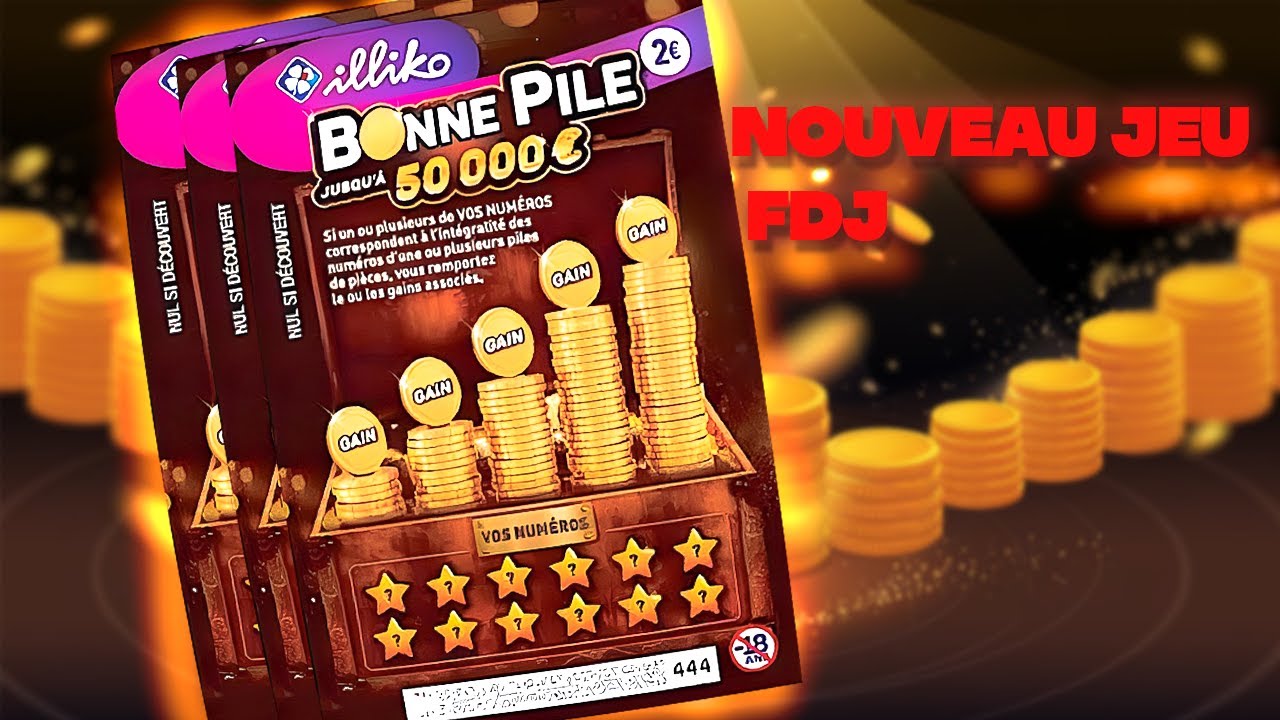 NOUVEAU JEU GRATTAGE FDJ 
