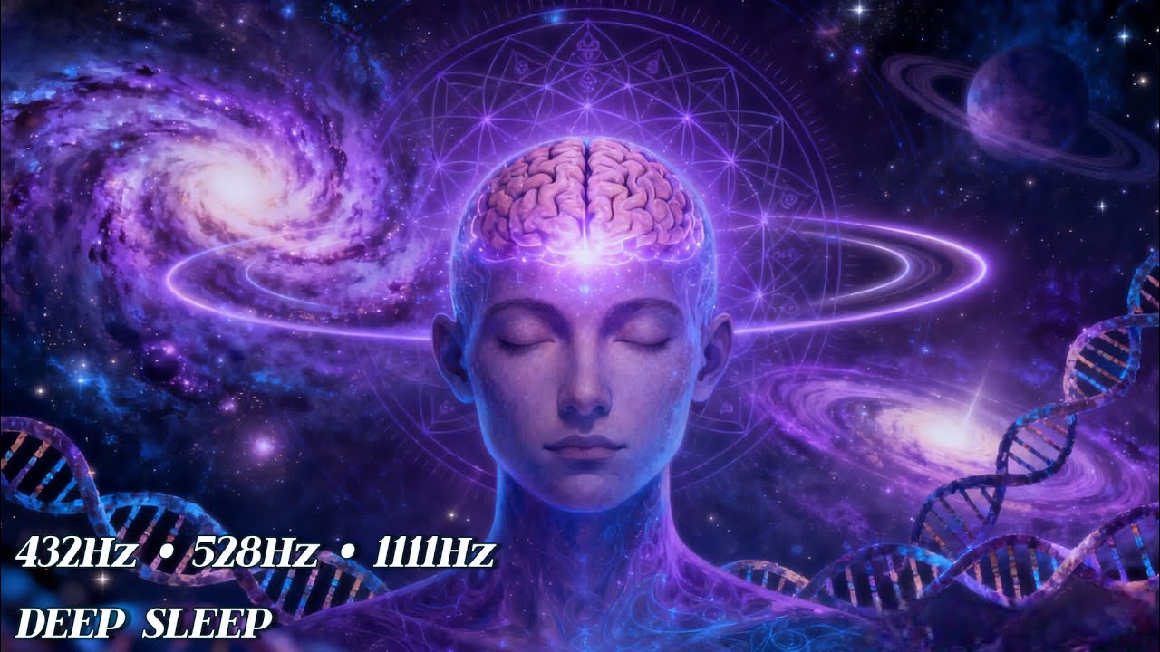 432Hz • 528Hz • 1111Hz | Deep Sleep Frequencies for Calm Mind & Inner Balance 🌙