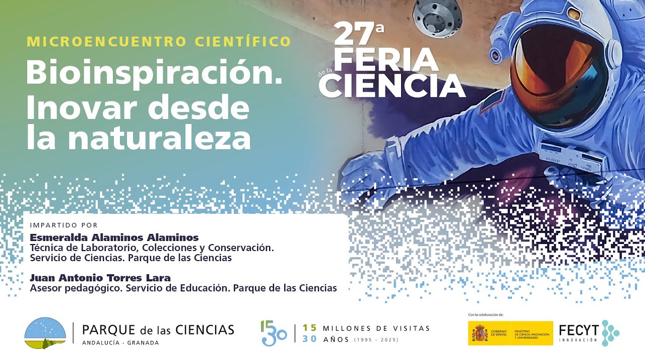Microencuentro científico para escolares: “Bioinspiración. Innovar desde la naturaleza.”