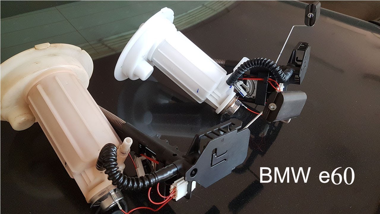 تغيير فلتر البانزيزن وحل مشكلة حساس مستوى البنزين bmw e60 fuel filter replacement