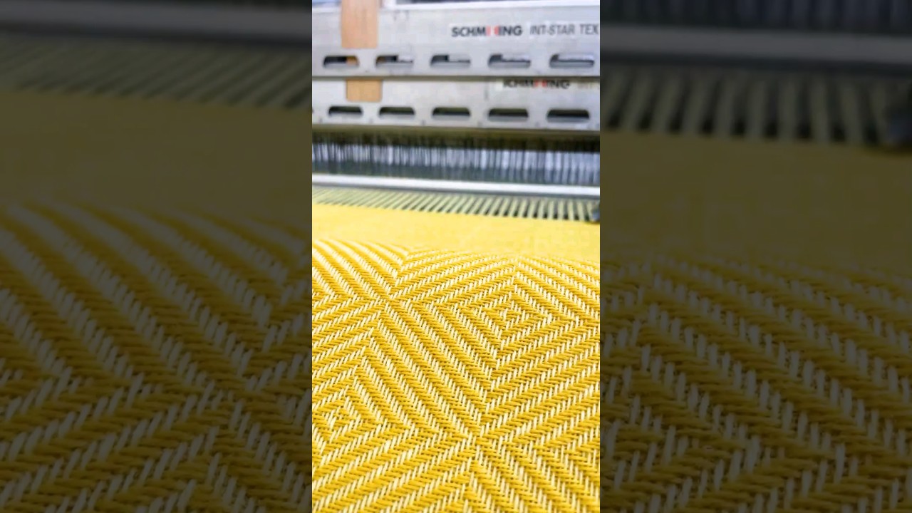 Sounds from inside the mill. Watch the creation of our new Wildweave colourways. 