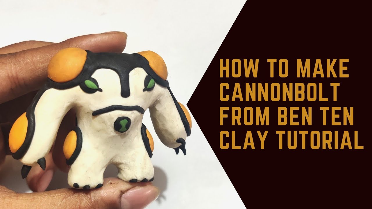 How to make Cannonbolt | Ben ten | clay tutorial (Sculpt with Amiq)