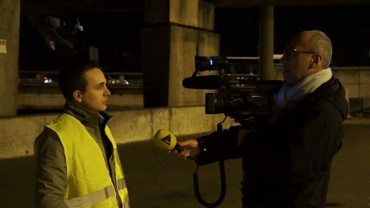 Romain, militant de G&eacute;n&eacute;ration Identitaire Lyon au micro de I-T&eacute;l&eacute;