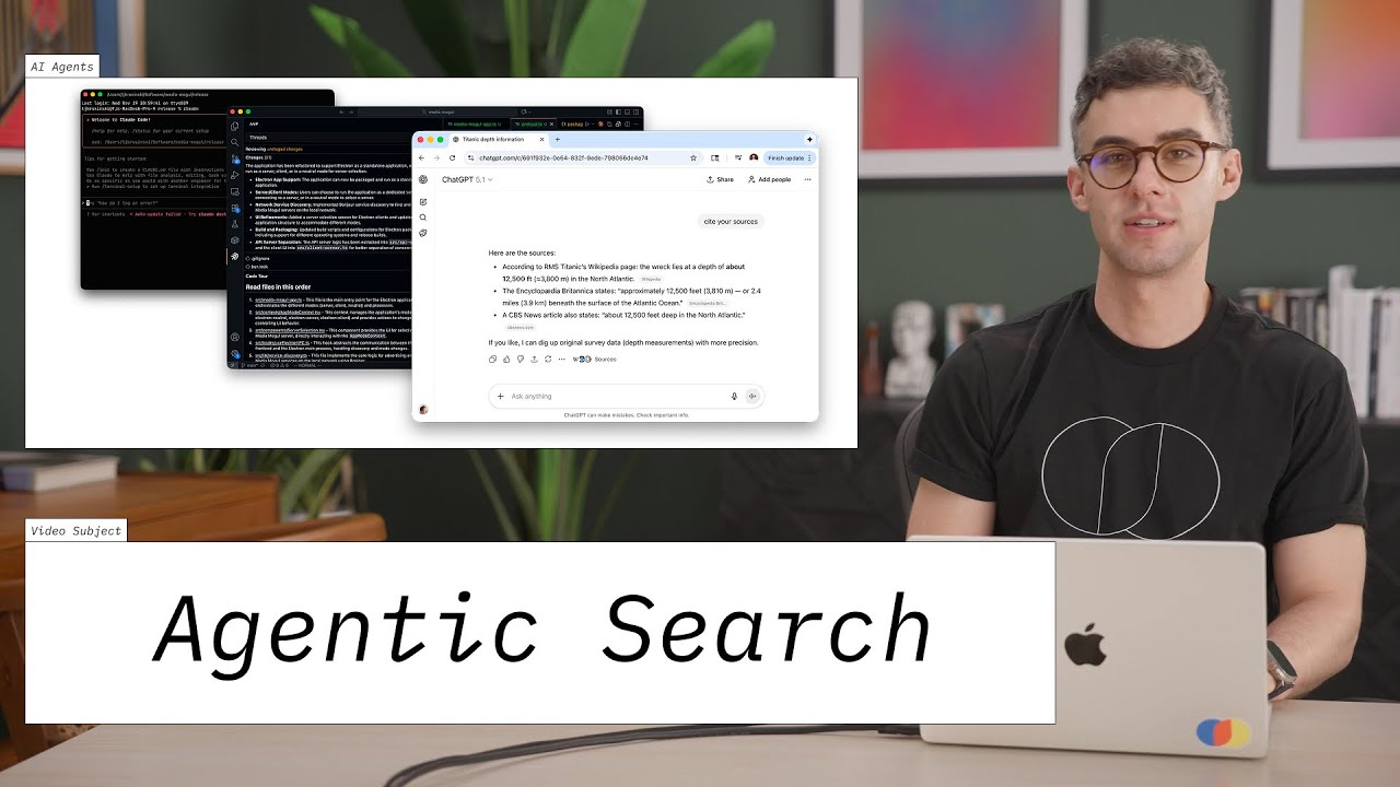 Агентный поиск без фреймворка