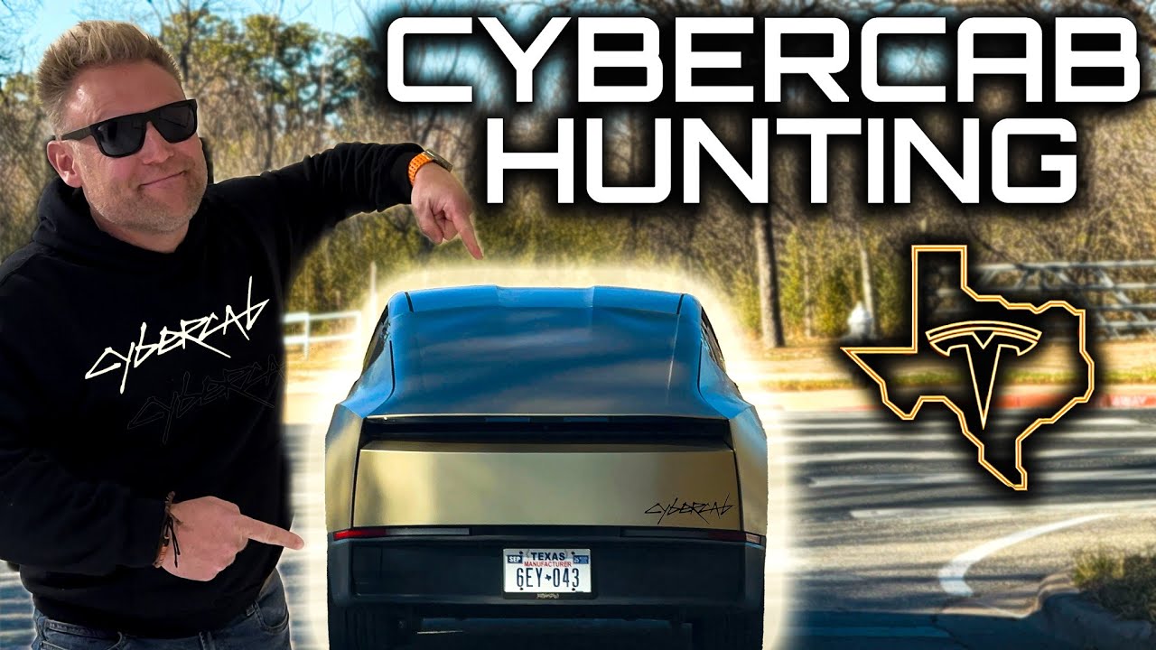 I Went Tesla Cybercab HUNTING In Austin... A SHOCKING Surprise!