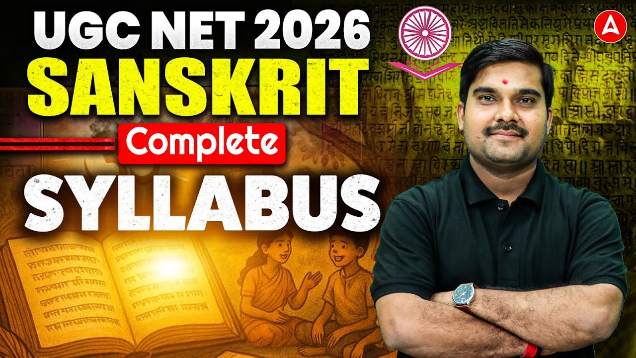 UGC NET Sanskrit | UGC NET Sanskrit Complete Syllabus 2026 | UGC NET Sanskrit By Sachin Sir