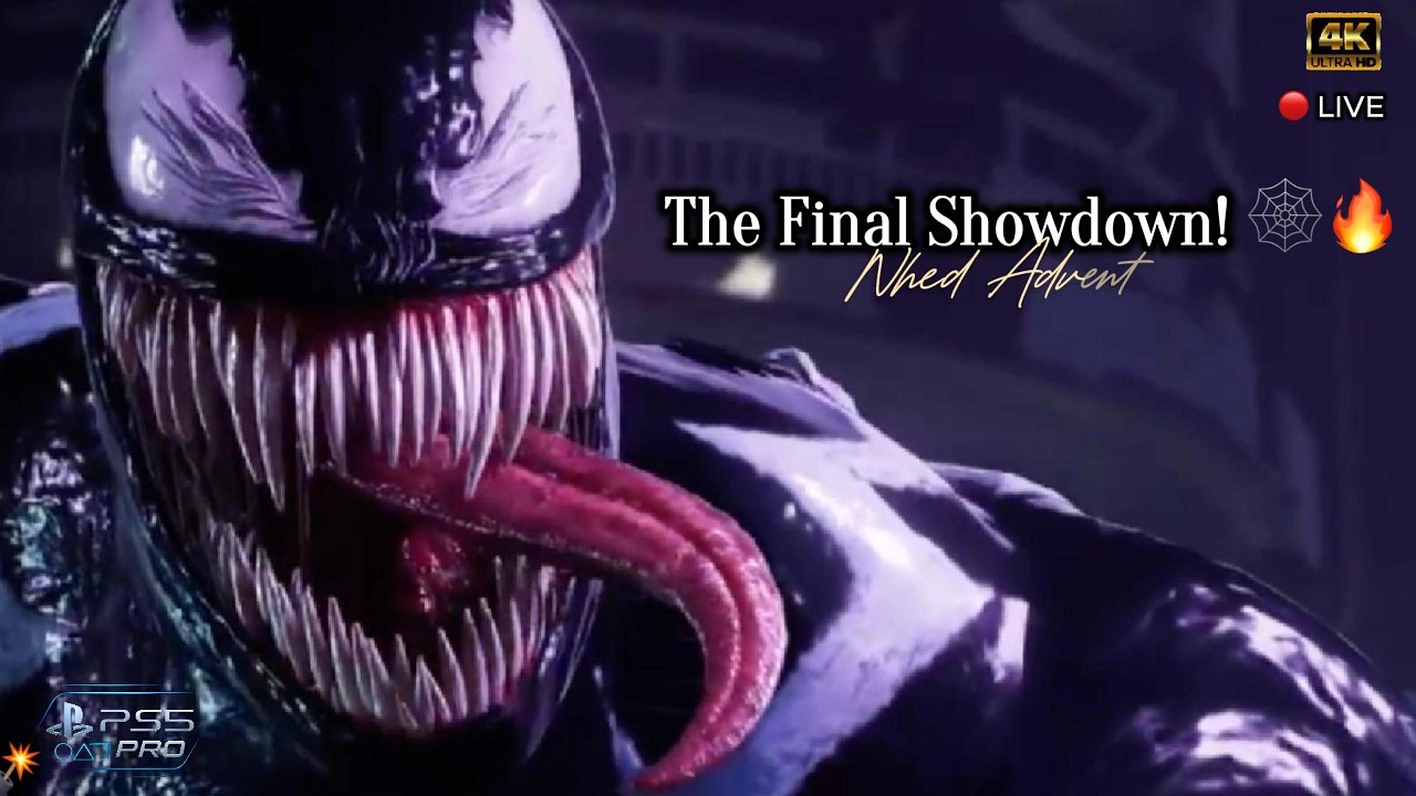 Spider-Man 2 Fighting Venom #gameplay #live #PS5