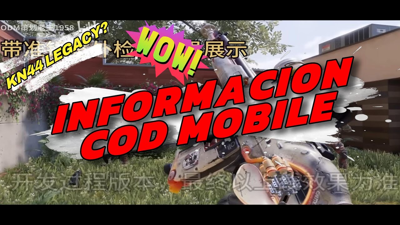 KN44 LEGACY l TODA LA INFORMACION HASTA EL MOMENTO COD MOBILE l 2026