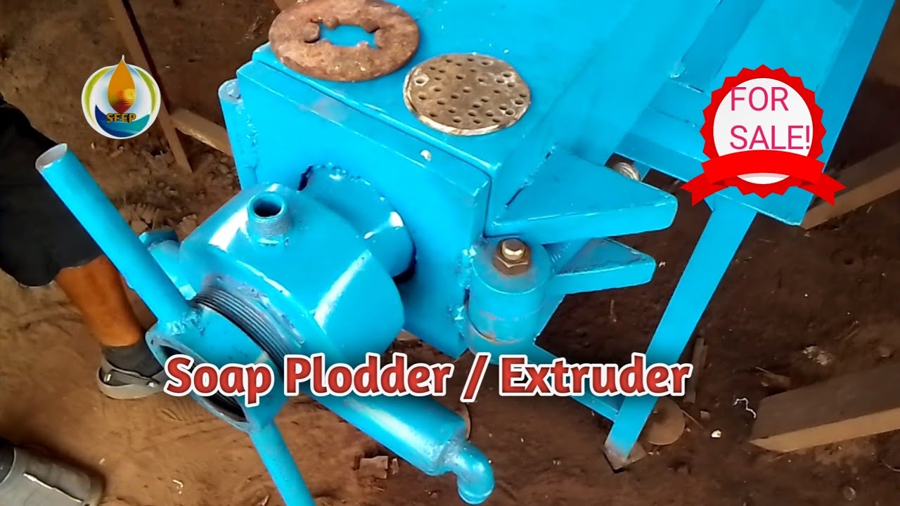 Soap Plodder/Extruder Machine