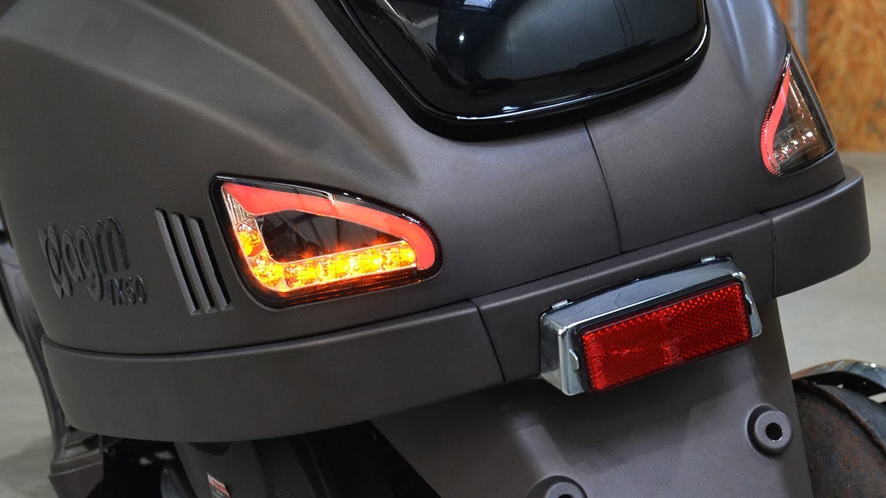 Led knipperlichten achterkant | Agm VX50 / BTC Riva