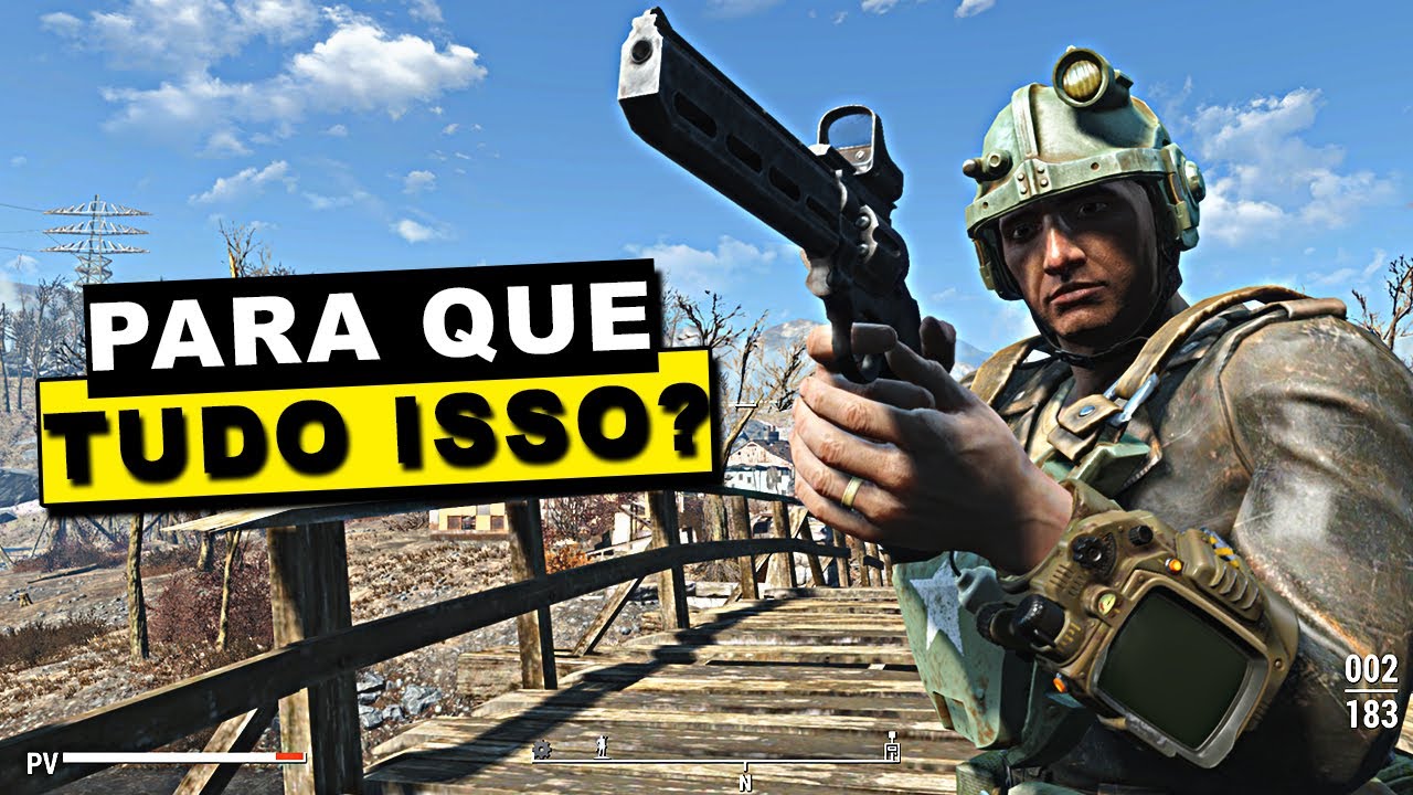 ISSO NAO DEVERIA SER TAO RIDICULO ASSIM!!! - FALLOUT 4