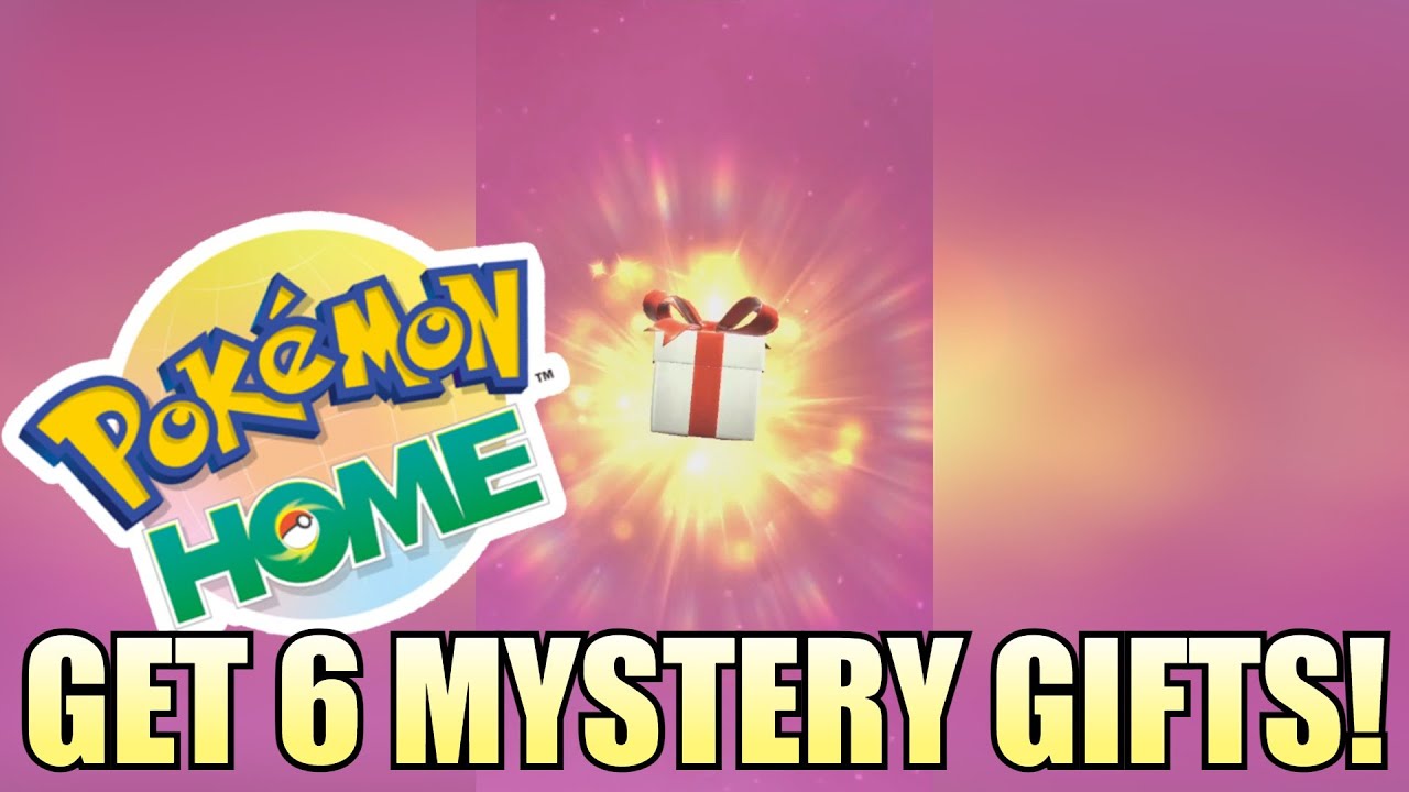 Get 6 Mystery Gifts on Pokemon HOME 2.0.0 NOW
