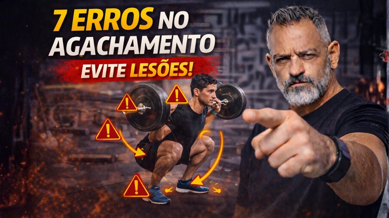 Você Está Agachando ERRADO (E Nem Percebeu)