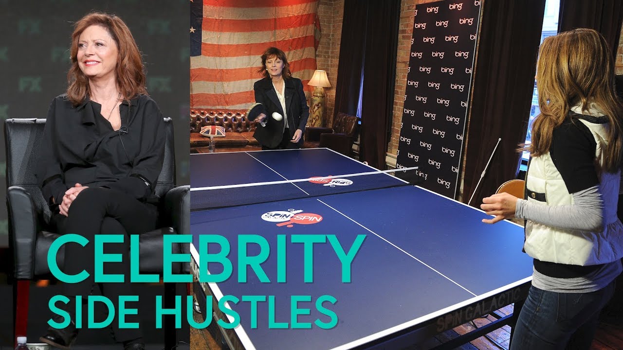 Susan Sarandon Ping Pongs Between Acting and Side Passion