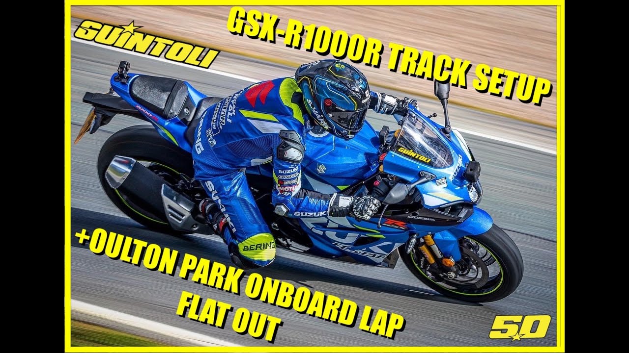 НАСТРОЙКА ТРАССЫ SUZUKI GSX-R1000R В ОЛТОН-ПАРКЕ (🇫🇷Французские субтитры)