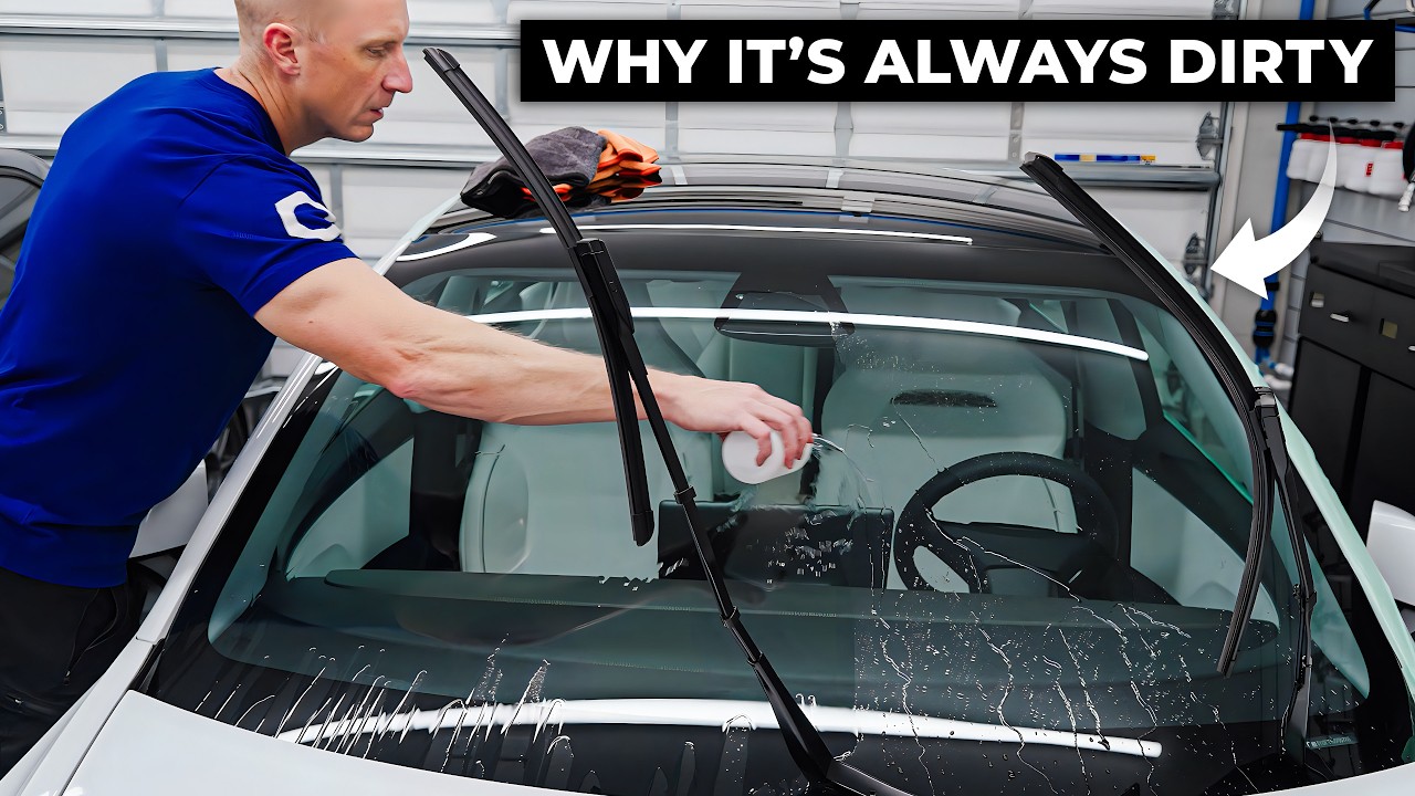 Why The Glass On Your Car Is Always Dirty - And How To Fix It