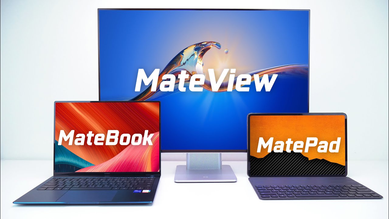 Huawei Smart Office Review: How The MateView, MatePad Pro and MateBook X Pro Work w/HarmonyOS 2!