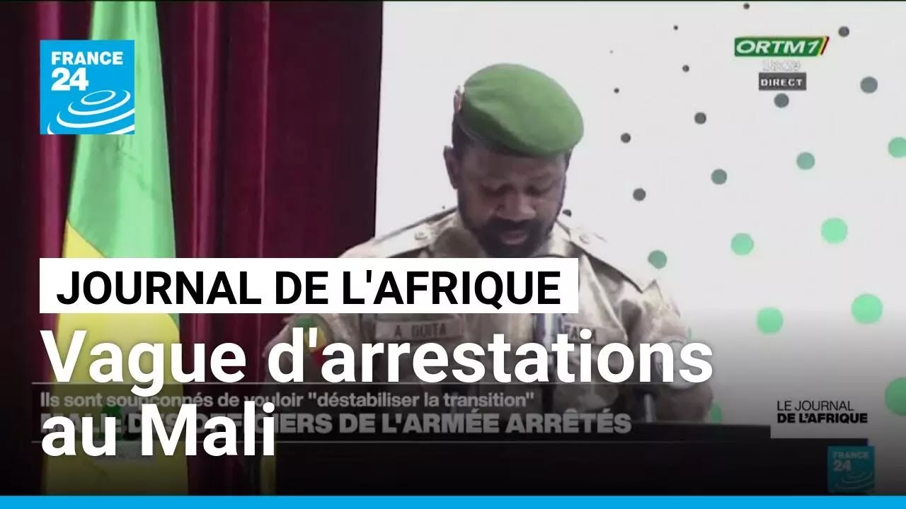 Mali : des officiers de l'armée arrêtés pour "tentative de déstabilisation" • FRANCE 24