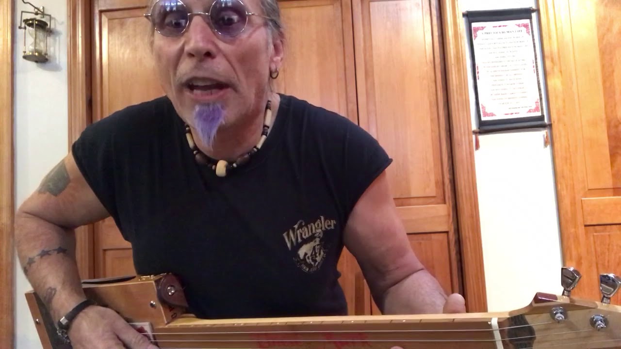 Preacher Blues Larkin Poe beginner fretless lesson for 3 string Cigar Box Guitars