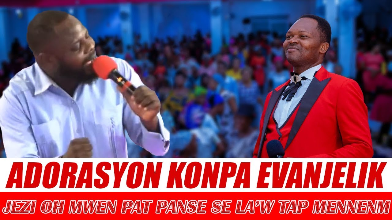 #ADORASYON KONPA EVANJELIK - JEZI OHHH GADE JIS KOTE OU MENNEN'M #RAPHA