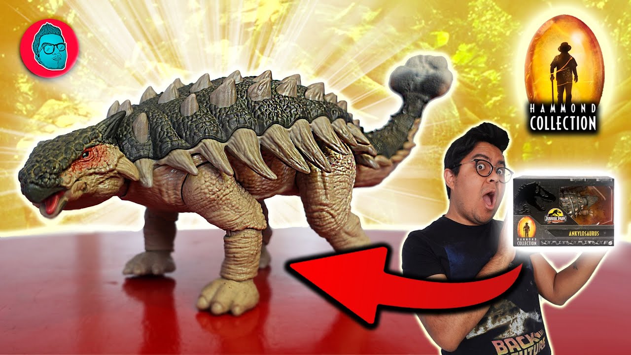 Review Ankylosaurus HAMMOND Collection (WOW con esta figura 🤯)