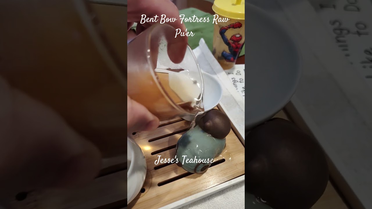 Bent Bow Fortress Raw Pu'er from Yunnan China by Jesse's Teahouse